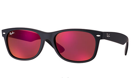 red lens ray ban sunglasses