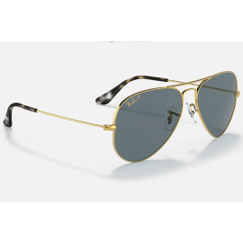 Ray Ban JULY 4TH LIMITED EDITION RB3025 sunglasses – Gold Frame / Polarized Blue Classic Lens