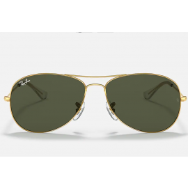 Ray Ban Cockpit RB3362 sunglasses – Gold Frame / Green Classic G-15 Lens
