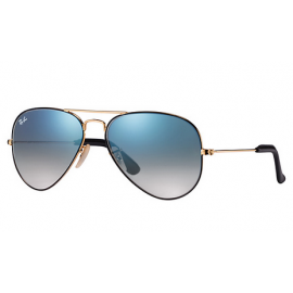 Ray Ban Aviator At Collection RB3025 sunglasses – Gold Frame / Light Blue Gradient Lens