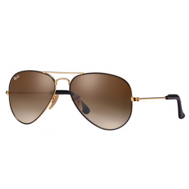 Ray Ban Aviator At Collection RB3025 sunglasses – Gold Frame / Light Brown Gradient Lens
