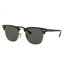 Ray Ban Clubmaster Metal RB3716 sunglasses – Black Frame / Green Classic G-15 Lens