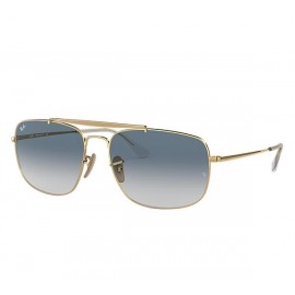 Ray Ban Colonel RB3560 sunglasses – Gold Frame / Light Blue Gradient Lens