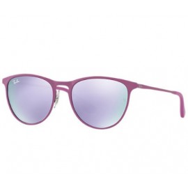 Ray Ban Erika Metal Junior RJ9538S sunglasses – Pink Frame / Lilac Mirror Lens