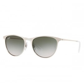 Ray Ban Erika Metal Junior RJ9538S sunglasses – Silver Frame / Green Gradient Lens