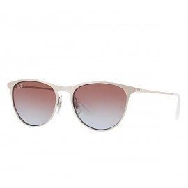 Ray Ban Erika Metal Junior RJ9538S sunglasses – Silver Frame / Violet Gradient Lens