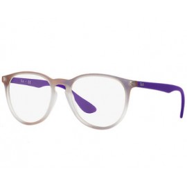 Ray Ban Erika Optics RB7046 eyeglasses – Violet Frame / Clear Lens