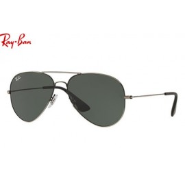 Ray Ban Highstreet RB3558 sunglasses – Antique Black; Black Frame / Green Classic Lens
