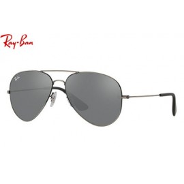 Ray Ban Highstreet RB3558 sunglasses – Antique Black; Black Frame / Grey Mirror Lens