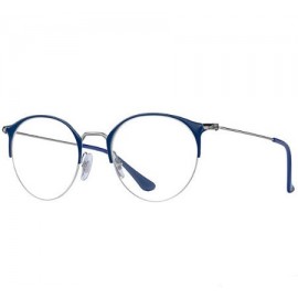 Ray Ban Optics RB3578v eyeglasses – Blue; Gunmetal Frame / Clear Lens