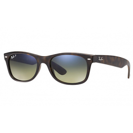 Ray Ban RB2132 New Wayfarer Classic sunglasses – Tortoise Frame / Blue/Green Gradient Lens