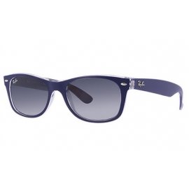 Ray Ban RB2132 New Wayfarer Color Mix sunglasses – Blue Frame / Grey Gradient Lens