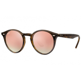 Ray Ban RB2180 Round sunglasses – Tortoise Frame / Copper Gradient Mirror Lens
