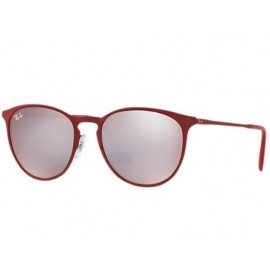 Ray Ban RB3539 Erika Metal sunglasses – Bordeaux Frame / Pink/Silver Mirror Lens