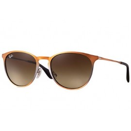 Ray Ban RB3539 Erika Metal sunglasses – Brown Frame / Brown Gradient Lens