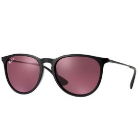 Ray Ban RB4171 Erika Classic sunglasses – Black Frame / Violet Mirror Lens