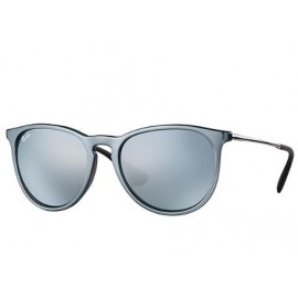 Ray Ban RB4171 Erika Classic sunglasses – Grey; Silver Frame / Silver Mirror Lens
