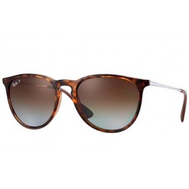 Ray Ban RB4171 Erika Classic sunglasses – Tortoise; Gunmetal Frame / Brown Gradient Lens