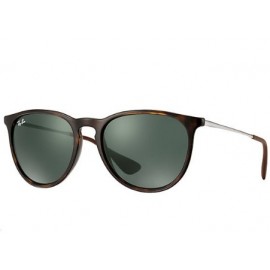 Ray Ban RB4171 Erika Classic sunglasses – Tortoise; Gunmetal Frame / Green Classic Lens