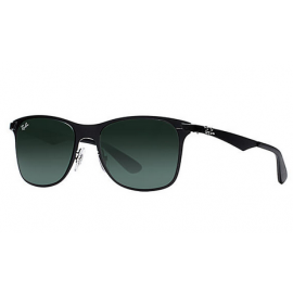 Ray Ban RB3521 Wayfarer Flat Metal sunglasses – Black Frame / Green Classic Lens