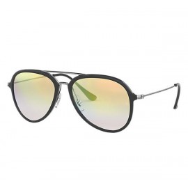 Ray Ban RB4298 sunglasses – Grey; Gunmetal Frame / Gold Gradient Lens