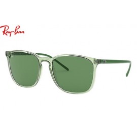 Ray Ban RB4387 Highstreet Sunglasses – Green Frame / Green Classic Lens