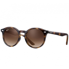 Ray Ban Round RJ9064S sunglasses – Tortoise Frame / Brown Gradient Lens