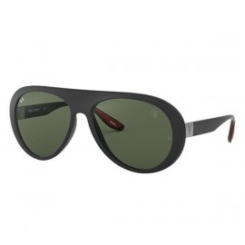 Ray Ban Scuderia Ferrari Collection RB4310M sunglasses – Black Frame / Green Classic Lens