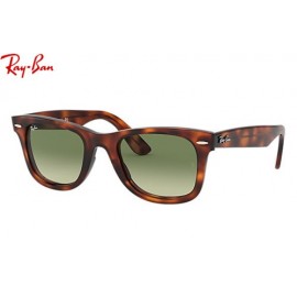 Ray Ban Wayfarer Ease RB4340 sunglasses – Tortoise Frame / Green Gradient Lens