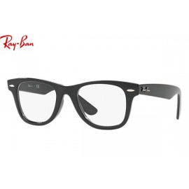 Ray Ban Wayfarer Junior Optics RB9066 eyeglasses – Black Frame / Clear Lens