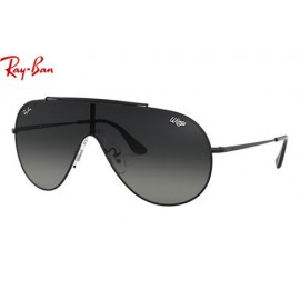 Ray Ban Wings RB3597 Eyeglasses – Black Frame / Grey Gradient Lens