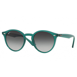 Ray Bans RB2180 Round sunglasses – Green Frame / Grey Gradient Lens