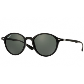 Ray Bans RB4237 Round Liteforce sunglasses – Black Frame / Green Classic G-15 Lens